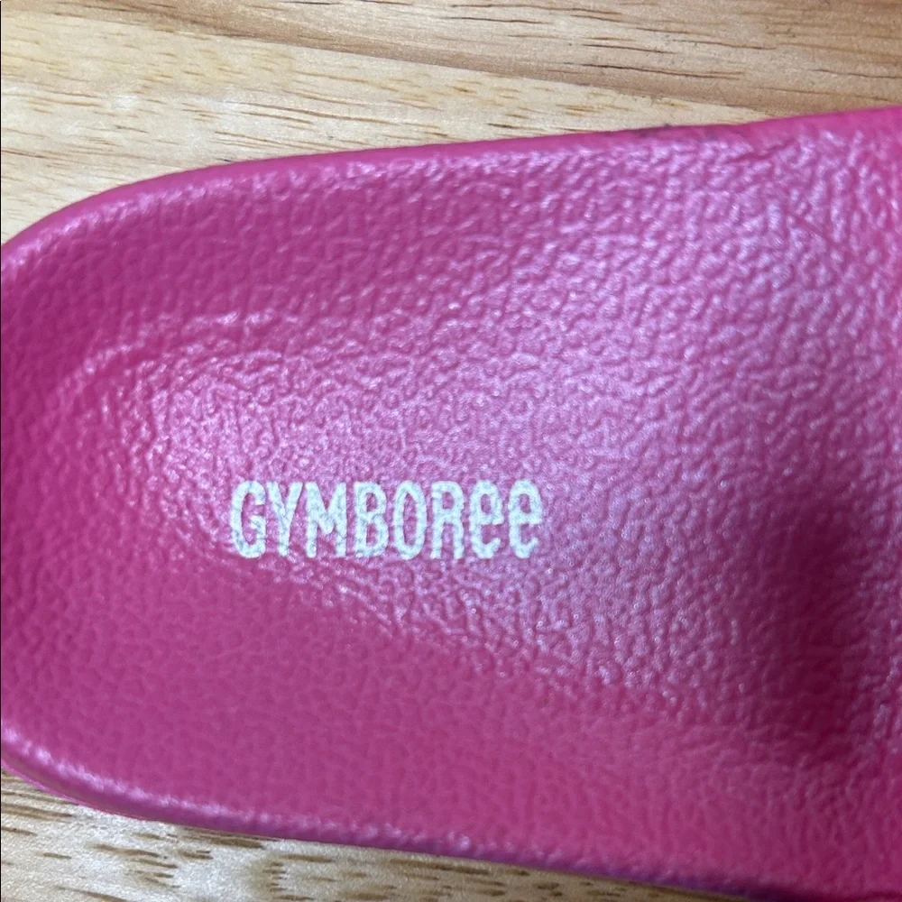Gymboree Pink Floral Kids Slippers